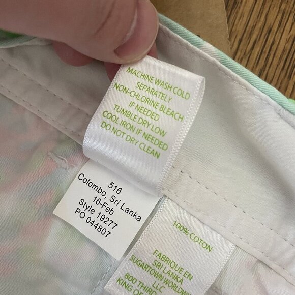 Lilly Pulitzer Women 4 Multi Roar Of The Seas Preppy Tropical The Callahan Short - Picture 9 of 9